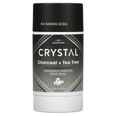 Body Deodorant, Charcoal + Tea Tree